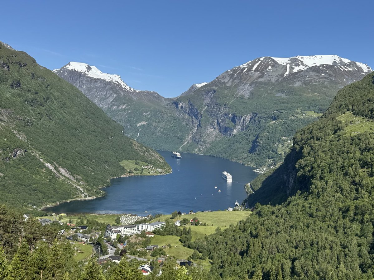 Le fjord de Geiranger 🇳🇴 (13/06/25)