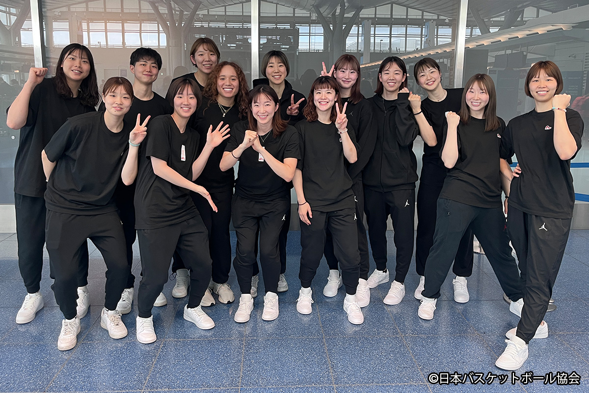 #AkatsukiJapan 女子日本代表
25名の候補選手から2つ目の実戦強化を行う14名が中国へ出発✈️

🏆三井不動産カップ2025（東京大会）
🆚デンマーク
📅7月3日・4日 両日19:00開始予定
📍有明アリーナ
👇チケット販売中
…kijapan-women-2025.japanbasketball.jp/ticket-t/

#バスケ #バスケで日本を元気に #日本一丸