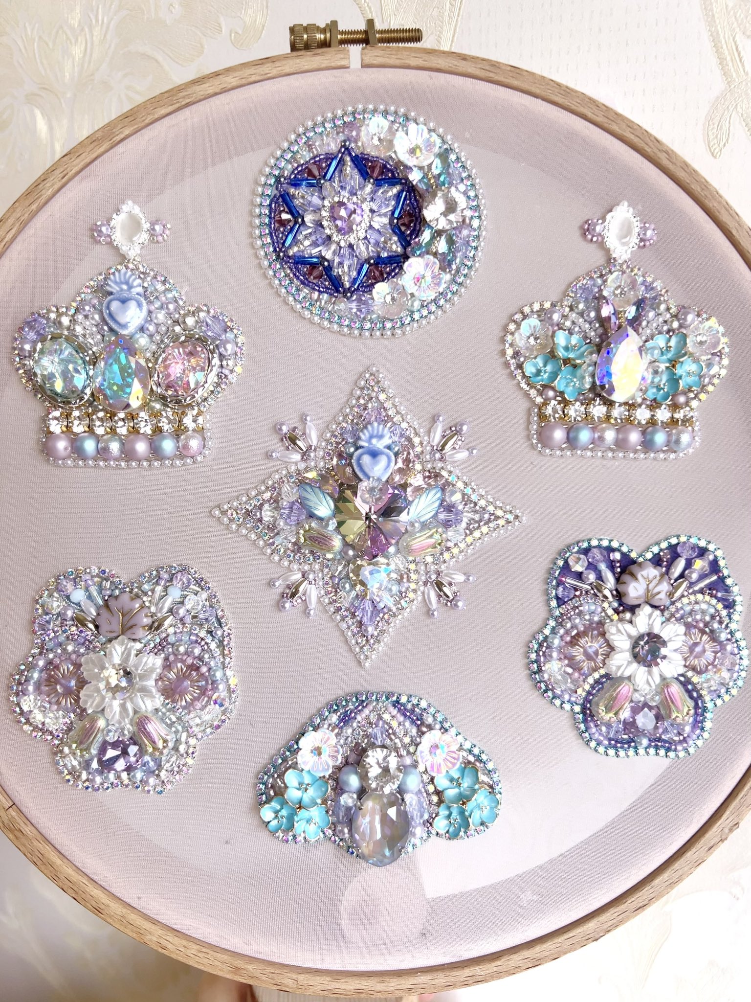Piari🪡ビーズ刺繍 on X: 