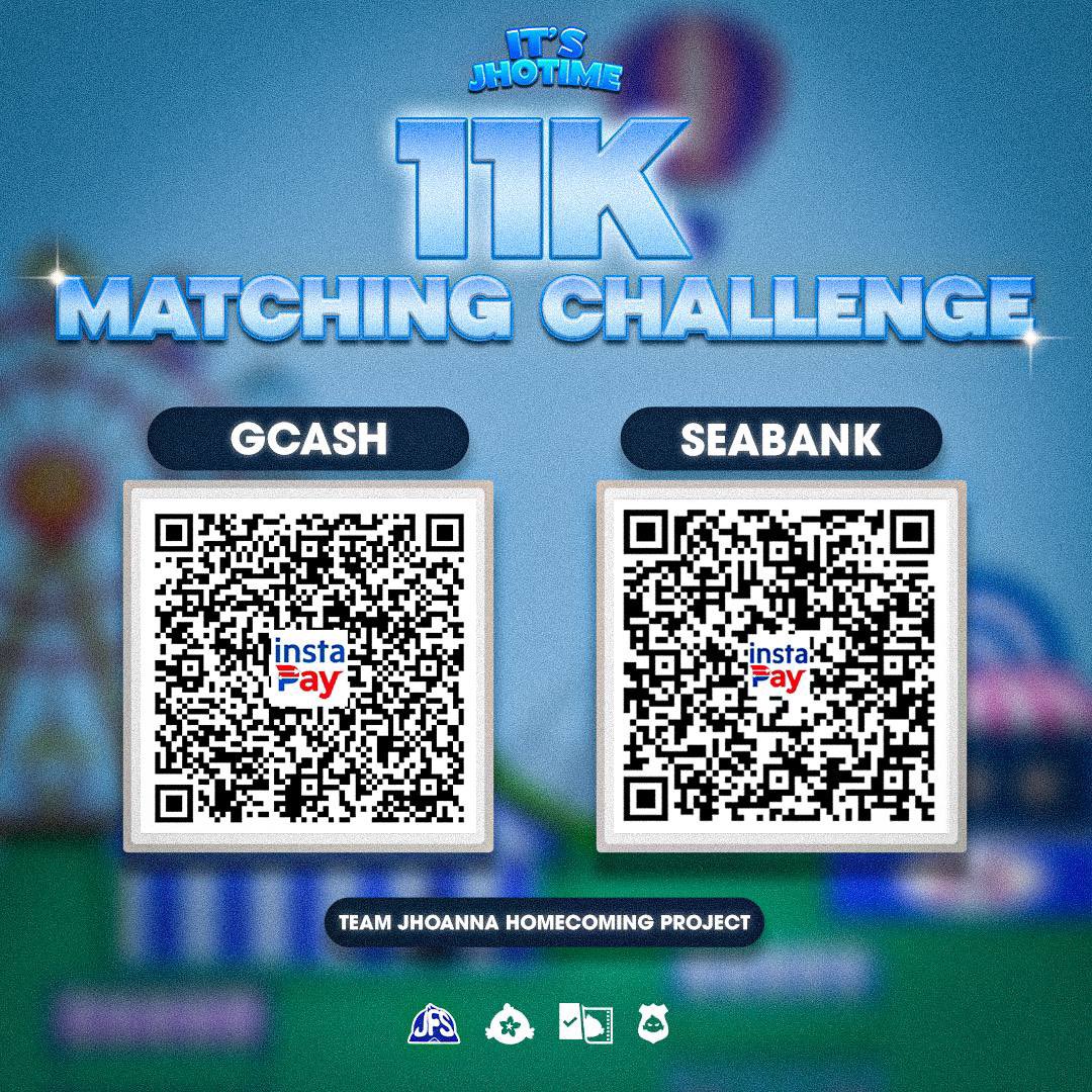 jhofansupport's tweet image. 📢 ₱11,000 MATCHING CHALLENGE 

JUST IN: Generous JHOnors are challenging us to match their donations! 😳

Let’s not waste a second, donate now to help meet the challenge as soon as possible. Every amount, big or small, makes a huge difference.

Double the impact. Donate now.…