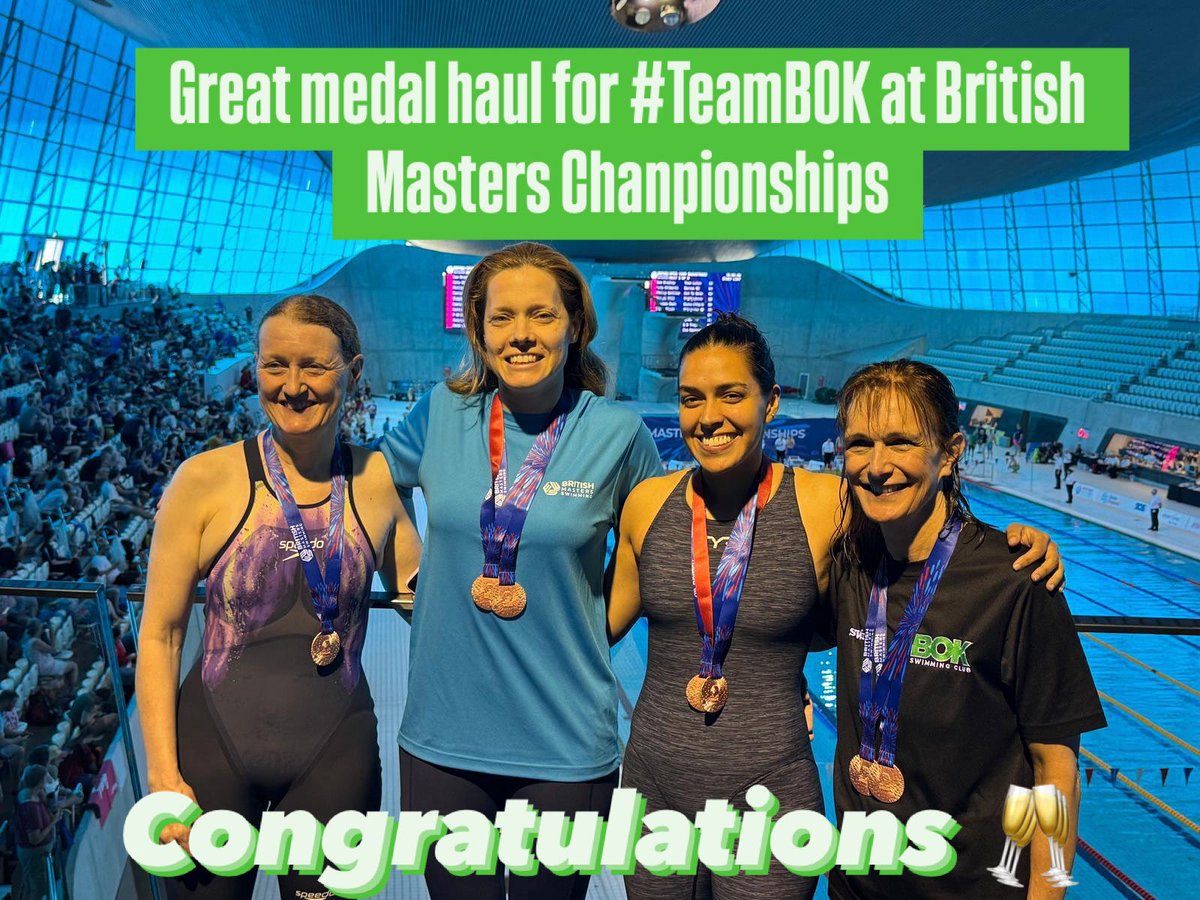 Top performance from our Masters swimmers this weekend!