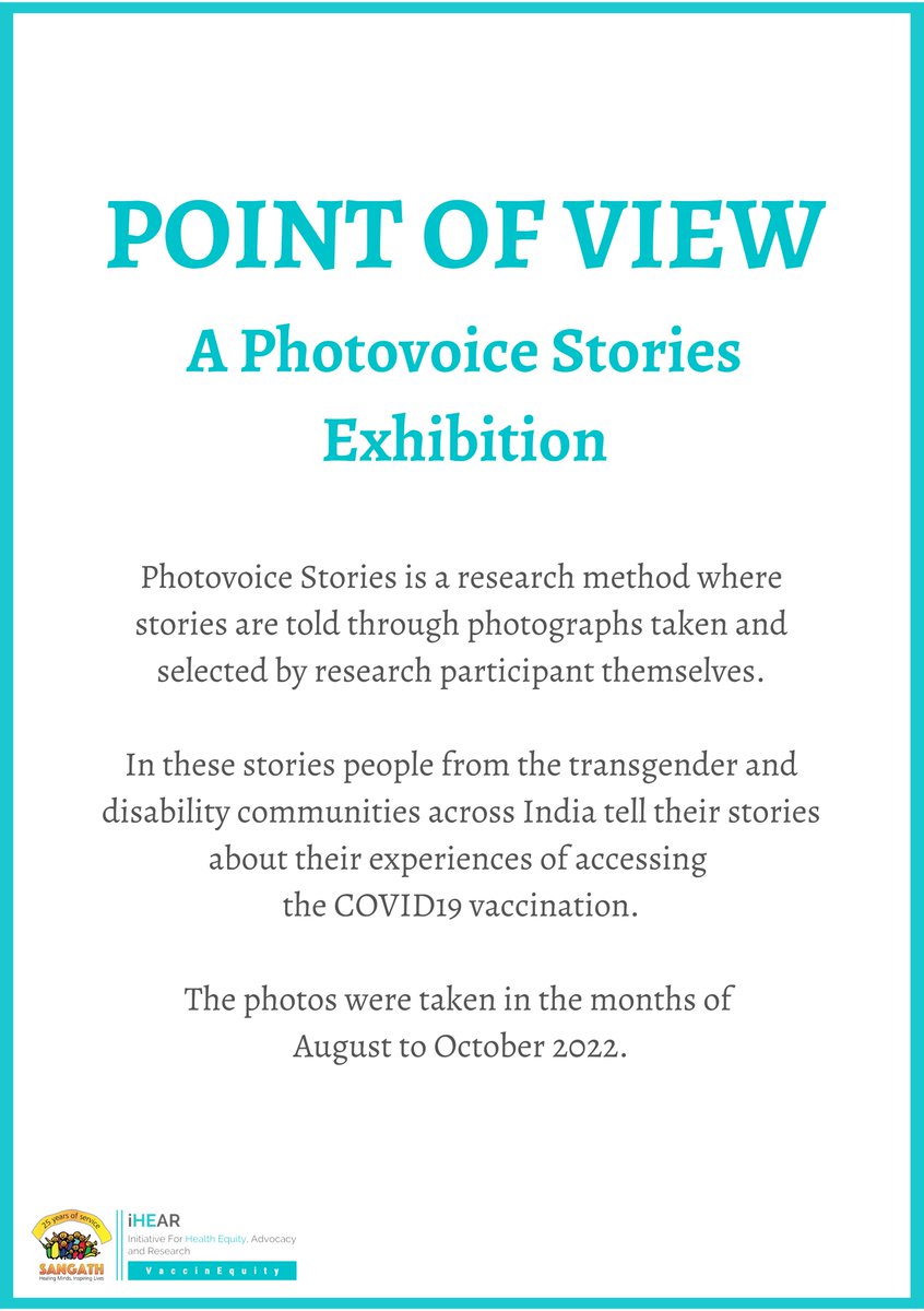 SangathIndia's tweet image. 🏳️‍🌈🏳️‍⚧️ At #SangathIndia, we believe that the voices of #marginalized communities must not only be heard—they must be seen, felt, and understood. 
Sangath's iHEAR Photovoice Stories (PVS) captures voices from #marginalized communities. #PRIDEMOTNH2025
🔗Read: lnkd.in/gUNcSzyc
