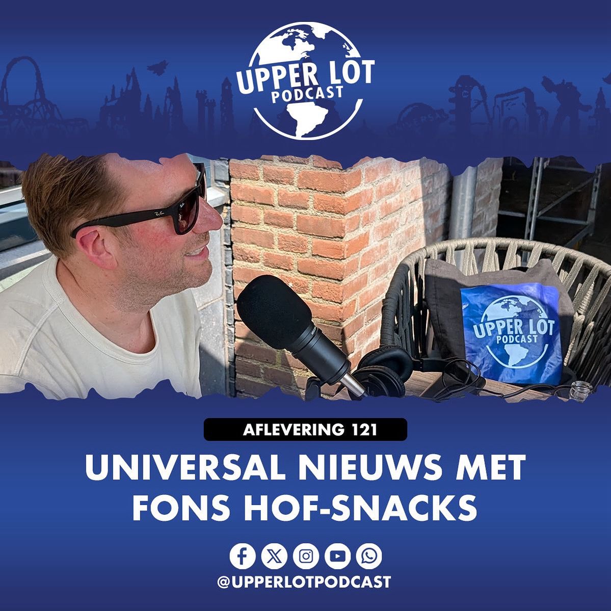 Aflevering 121 van de Upper Lot Podcast staat nu online via Apple Podcasts, Spotify en YouTube #podcast