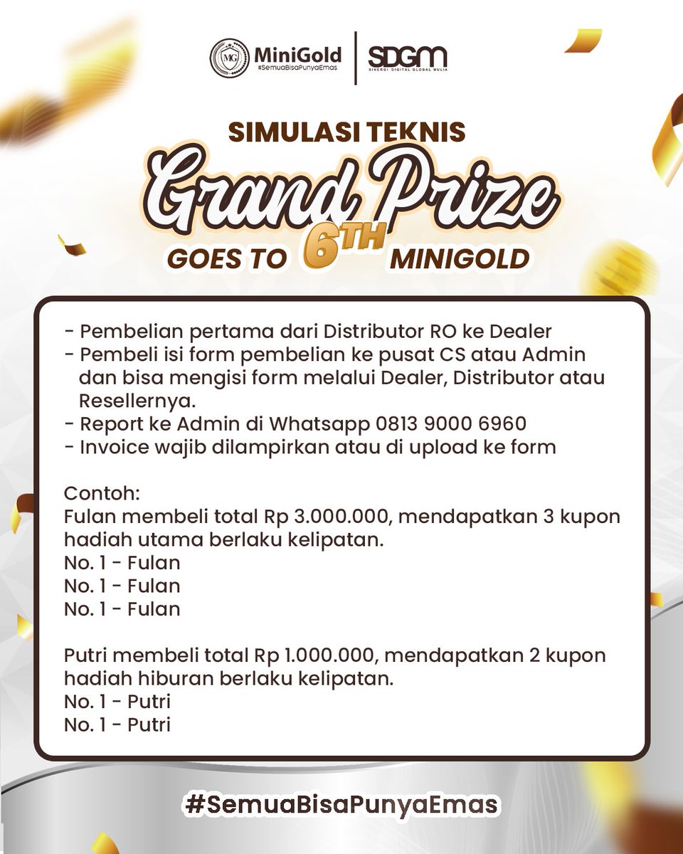 MiniGold Indonesia tweet media