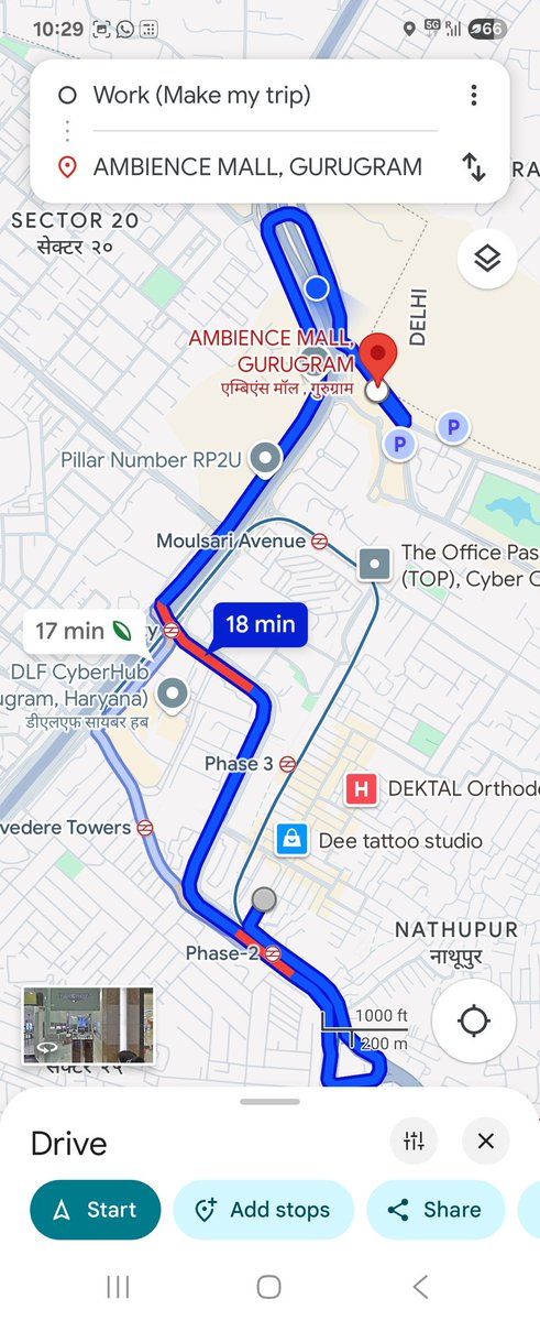 Shrish_truered's tweet photo. @TrafficGGM @OfficialGMDA- pls deploy some sensible traffic policemen at Shankar chowk signal cyber city. The current stupid personnel have been choking traffic beyond exit 18 till nh48 while traffic on golf course towards delhi runs smoothly. https://t.co/lx9NWINiav