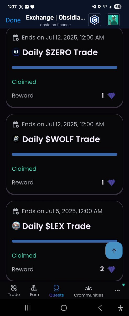 autismart.nft (@quick1875) on Twitter photo <a href="/ObsidianSwap/">Obsidian Finance</a> am I doing this right?? π€·ββοΈ
Can wait for the next Mystery Box π¦ <a href="/ObsidianSwap/">Obsidian Finance</a> am I doing this right?? π€·ββοΈ
Can wait for the next Mystery Box π¦