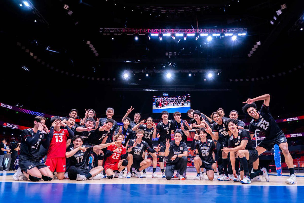 14Kumamon's tweet photo. VNL2025 Week 1 in Xi’an🇨🇳

vs CHN🇨🇳 3-0 ○
vs POL🇵🇱 1-3 ×
vs SRB🇷🇸 3-0 ○
vs NED🇳🇱 3-0 ○

#VNL2025
#Xian https://t.co/GyhE1zGdlg