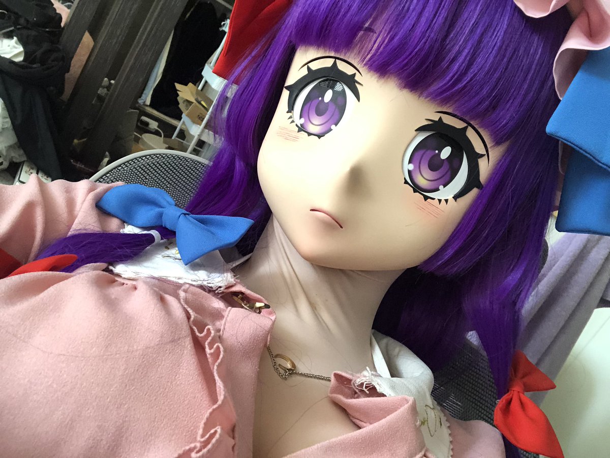 (●´ω｀●)
#東方Project #パチュリー #kigurumi