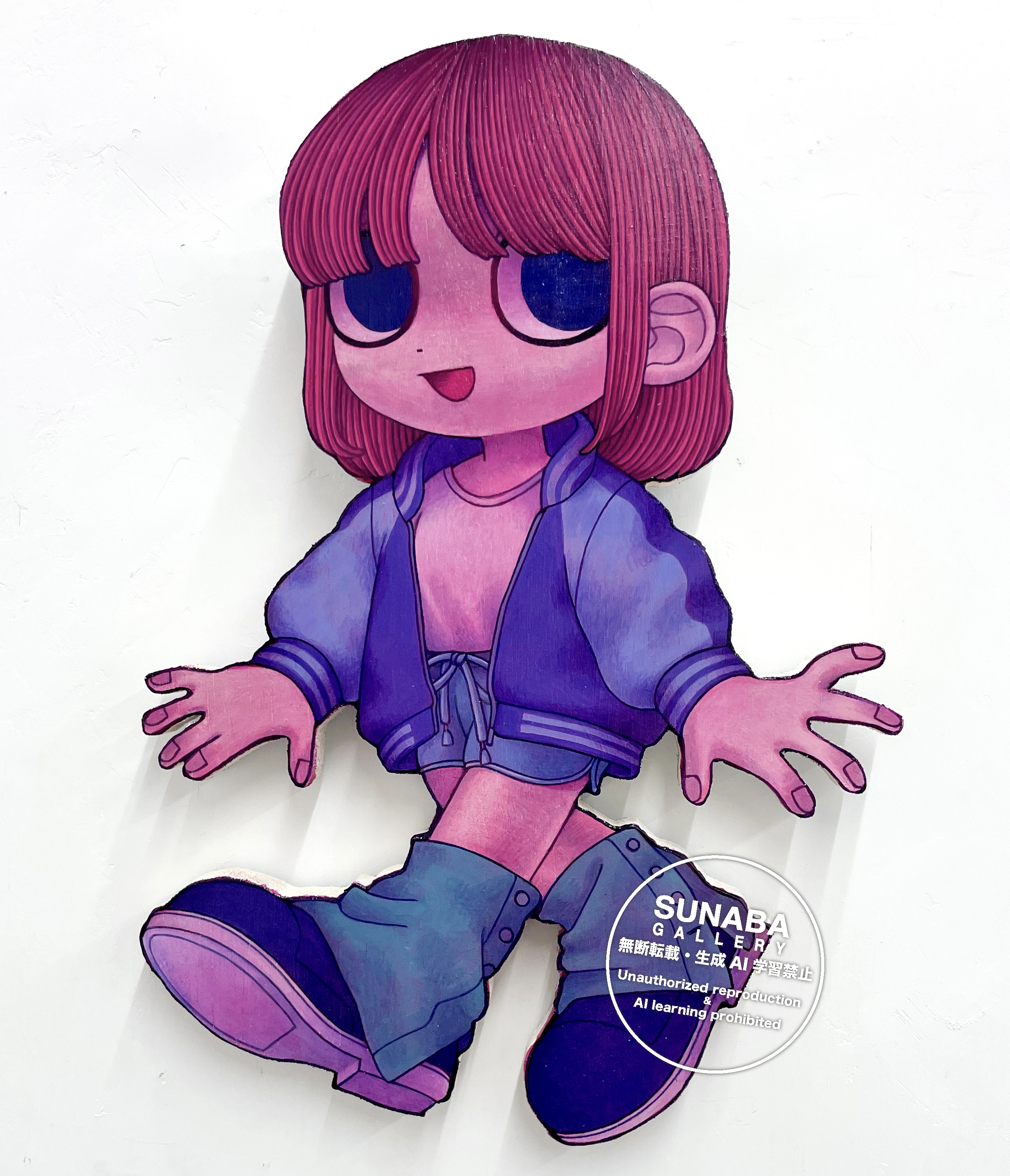 吉田有花 | 個人37 455mm×333mm／acrylic on canvas #art
