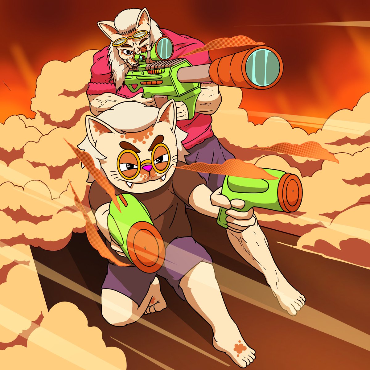 PEOW CAT tweet media