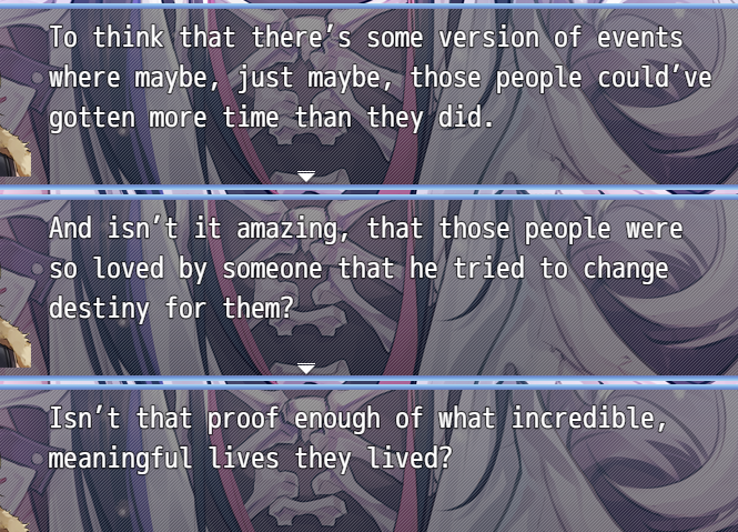 Thank you for 1500 downloads/browser plays on From Ashes! It's been so rewarding to see all the reactions and comments on how people felt about the game after playing it ;v; 

This was my favorite scene~ #FromAshesRPG