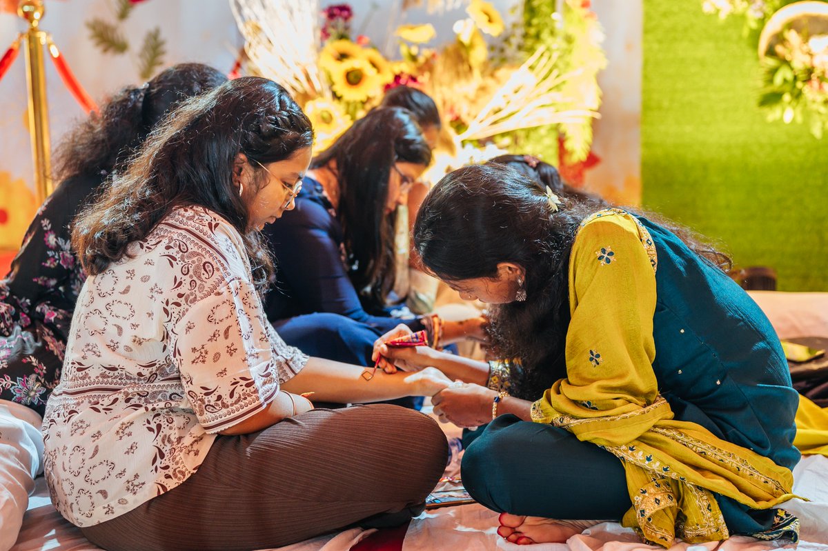 otdcltd's tweet photo. It’s all about getting festive, the Odia way! 💅🌸

From mehendi &amp; alata to hair &amp; nail art corners.. all full of colour, charm &amp; celebration.

Step in, dress up &amp; feel the Raja vibe!

#RajaMauja2025 #RajaCelebration #OTDC #OdishaTourism https://t.co/Y6c3z8CJnV