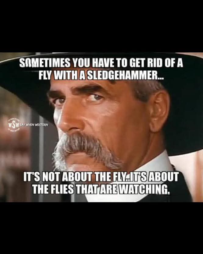 @JDVanceNewsX Yes, make it as public as possible. That way, the press has to cover it. Every human have people we don't agree with. You can not threaten to kill them. It's like yelling fire in a theater. Free Speech or not, you cannot do that. Make her the example.