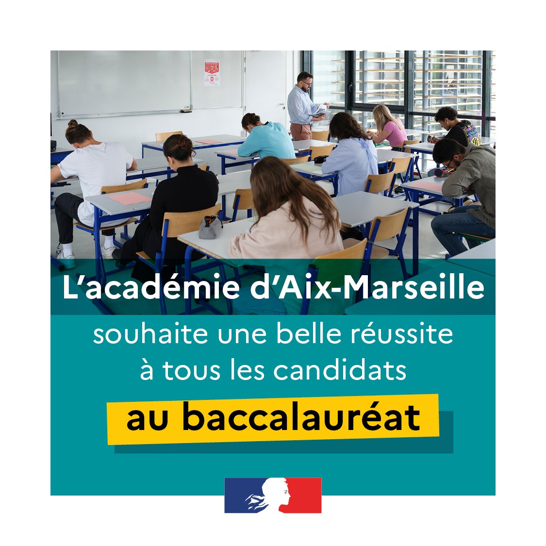 Acad. Aix-Marseille (@acaixmarseille) on Twitter photo #bac2025 Début des épreuves écrites du baccalauréat général et technogique avec l'épreuve de philosophie.
L'<a href="/AcAixMarseille/">Acad. Aix-Marseille</a> souhaite une belle réussite à tous les candidats. #bac2025 Début des épreuves écrites du baccalauréat général et technogique avec l'épreuve de philosophie.
L'<a href="/AcAixMarseille/">Acad. Aix-Marseille</a> souhaite une belle réussite à tous les candidats.