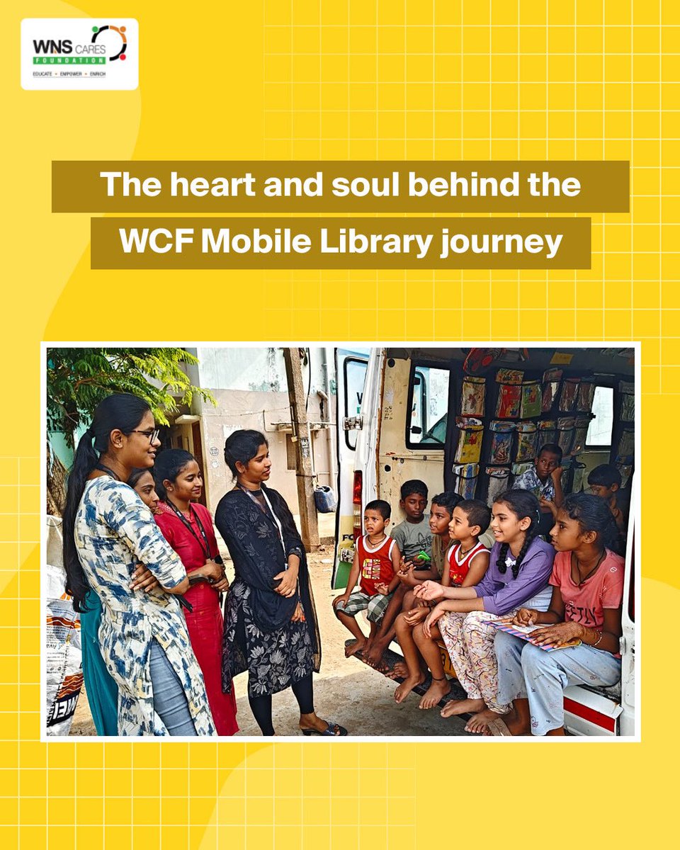WnsWcf's tweet image. They’re the reason the stories come to life and the smiles stay strong. 📚💛
Our #WCFGEMS show up, set the vibe, and keep the #WCFMobileLibrary rolling. 
Big thank you (and an even bigger high five 🖐️) for turning every pit stop into a page-turner! 🚐✨ #BooksBeyondBoundaries