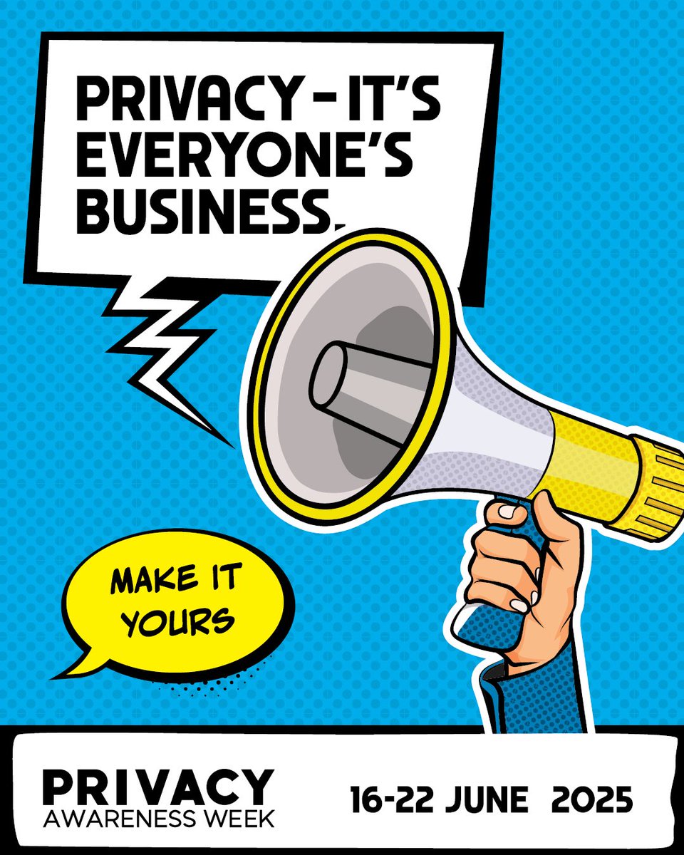 RIMPA Global is proud to support Privacy Awareness Week, running from 16-22 June. It provides a great opportunity to consider what we can all do to improve privacy practices, whether in our own day-to-day lives, or at work. 
oaic.gov.au/engage-with-us…

#PAW2025