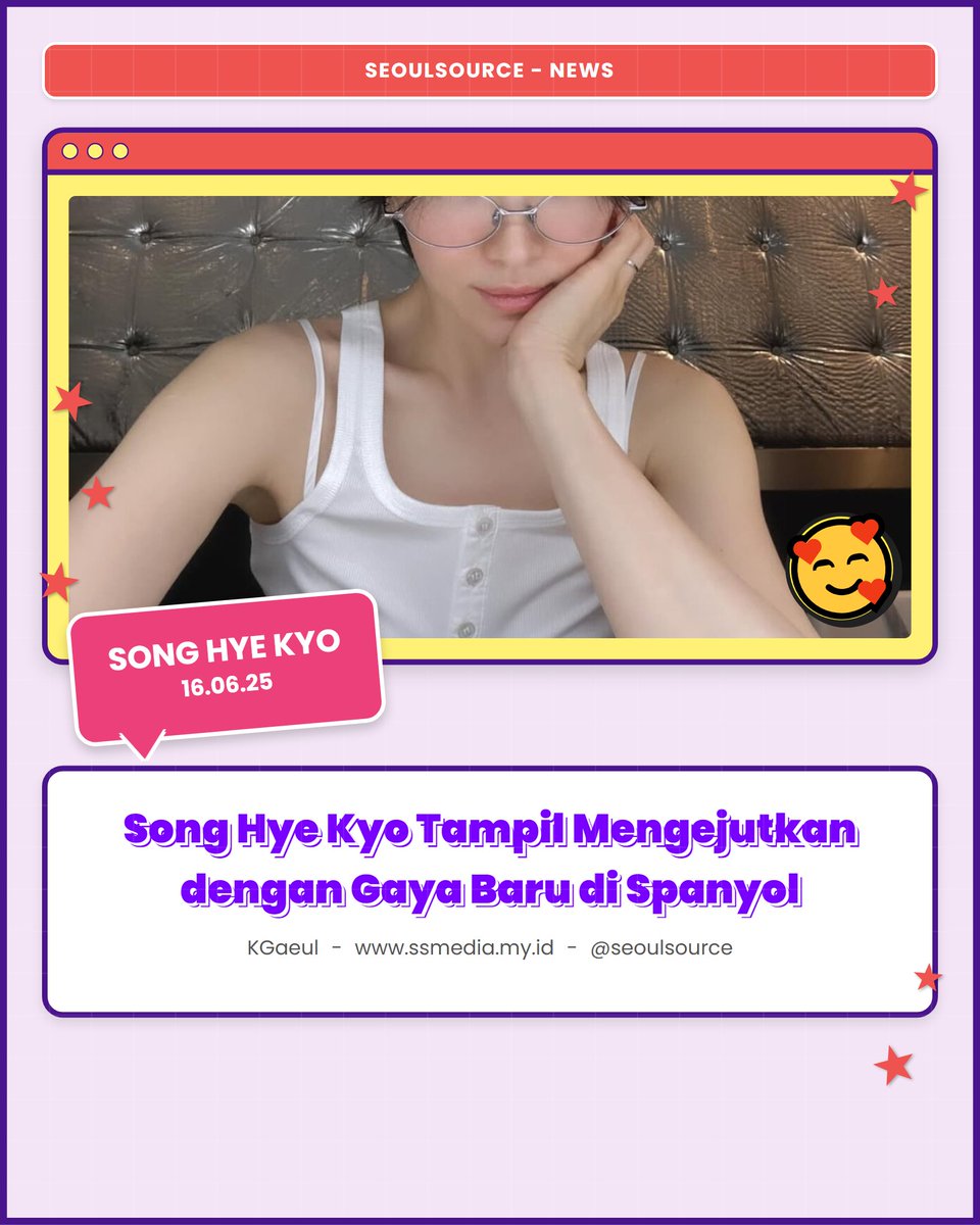 kpopdankdramaid's tweet image. #SongHyeKyo Pamer Gaya #RambutPendek Terbaru saat di #Spanyol

 Read More: seoulsource.web.id/song-hye-kyo-t…
-KGaeul