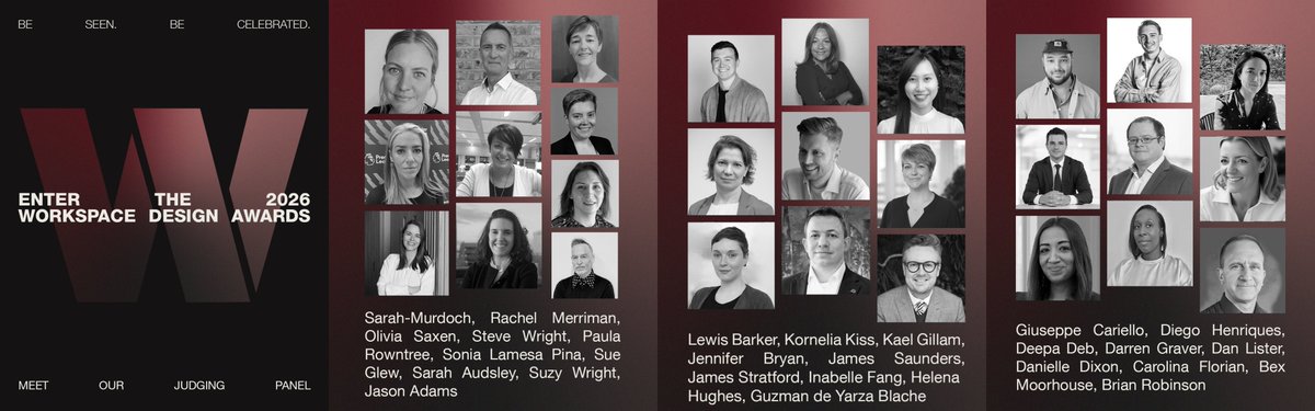 🚨 Introducing the #WDSAwards — celebrating bold, creative, human-centric workplace design!

From coworking hubs to corporate HQs, we’re honouring the spaces shaping the future of work.

Meet our powerhouse judging panel 👇
Entries open soon!
#WorkspaceDesignShow #FutureOfWork