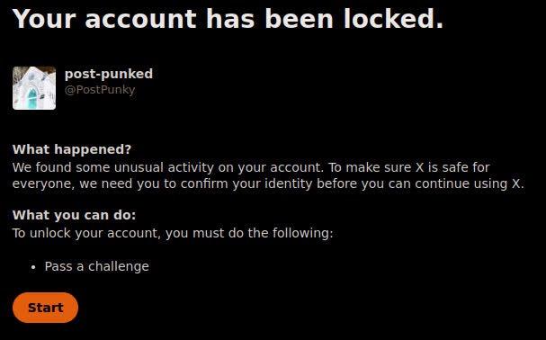 What unusual activity?

x.com