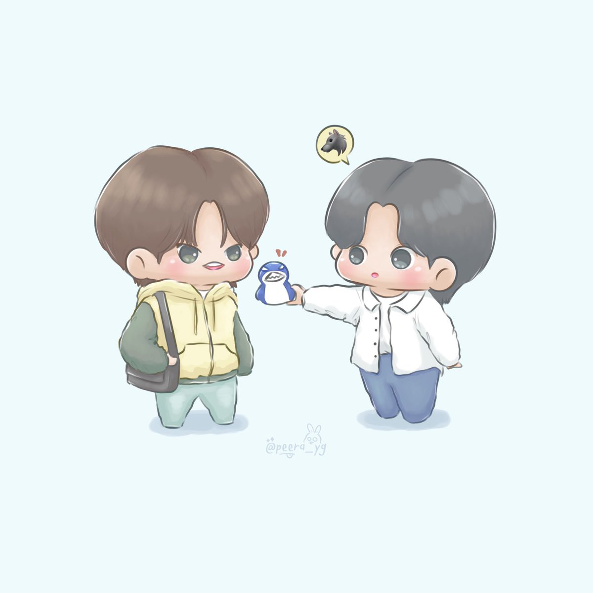 And he didn’t refuse. 🐺🐨

#JUNKYU #JEONGWOO #Treasure #Treasurefanart
