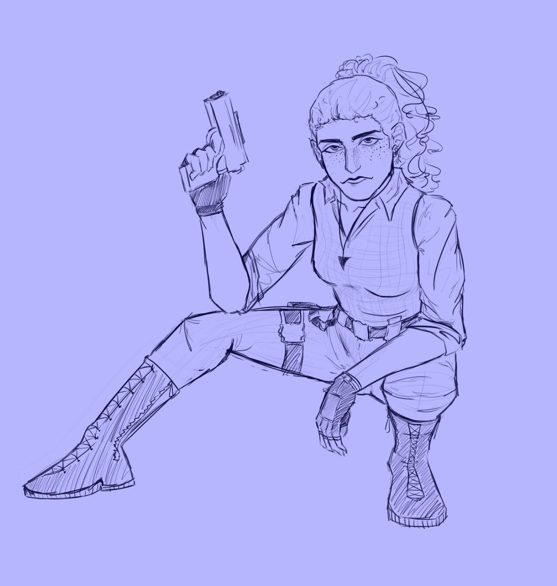 JessoExists's tweet photo. Self insert into RE universe!! I don't know if I like it or not because I am not sure if I actually wanted a ponytail or braids or french braids. I think I would rather change it to either braids or french braids but overall I think it is fine.
#residentevil #selfinsert #REfanart https://t.co/GGJOG5HhEf