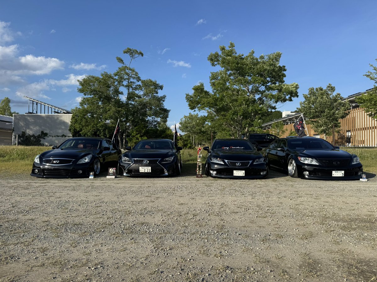 yncr_7's tweet image. 黒車体ばっかり！うれすぃー！
みんなおめでとうー！
社長、SP関係の皆様ありがとうございます🏆

#ALJS
#SPGARAGE
#SexyPresident