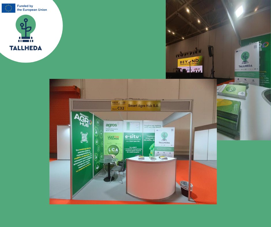 TALLHEDA (@tallhedaproject) on Twitter photo 🌟 Smart Agro Hub had the incredible opportunity to take part in BEYOND EXPO 2025. TALLHEDA was proudly showcased! 🌾🤖​
#TALLHEDA #HorizonEU #ResearchImpactEU #EUInnovation <a href="/REA_research/">European Research Executive Agency</a> 🌟 Smart Agro Hub had the incredible opportunity to take part in BEYOND EXPO 2025. TALLHEDA was proudly showcased! 🌾🤖​
#TALLHEDAÂ #HorizonEU #ResearchImpactEU #EUInnovation <a href="/REA_research/">European Research Executive Agency</a>