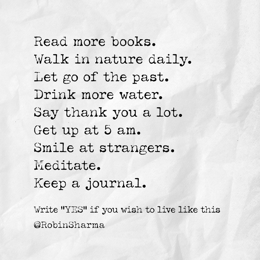 Robin Sharma tweet media