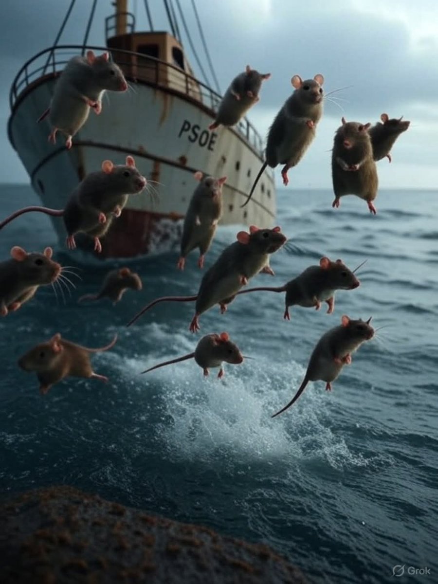 La SER, la Sexta, Lo País… las ratas se están bajando del barco de Pedro Sánchez... TIC TAC TIC TAC TIC TAC!!⏰⏰⏰⏰