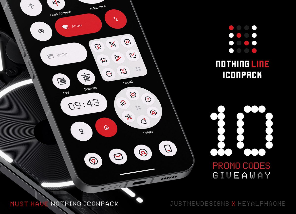 10 Promo Codes Giveaway of Nothing Icon Pack : Line.

TQDJGHJG6EESQW76R7CZUZ8
9SK7CQ9J16P7DHBNGHP3YPB
FX7UA80G5QUUE3336PFDX44
YJ3JVWN4H9XHRHR13LKB75P
R91TXRS2FC95FA95ZVZ5YNV
ZULMUBJCG04WNCM62XMXG60
YPLZ12D0VUQ6R5MZTVAFU6Z
JDTCJYM9W38SZ4G3C854RNN
TCFMASCZRLE9ES365KAJJ9Z