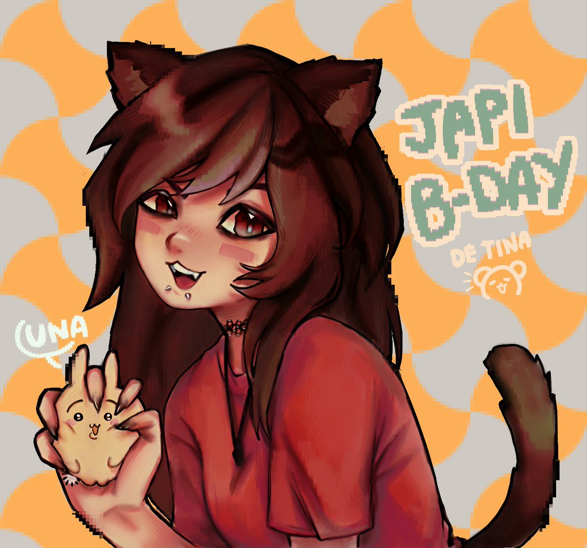 Ya llegué dónde está la fiesta??
Peldon me tarde en terminarlo, aún así feli cum atrasado Conniejijijija :']