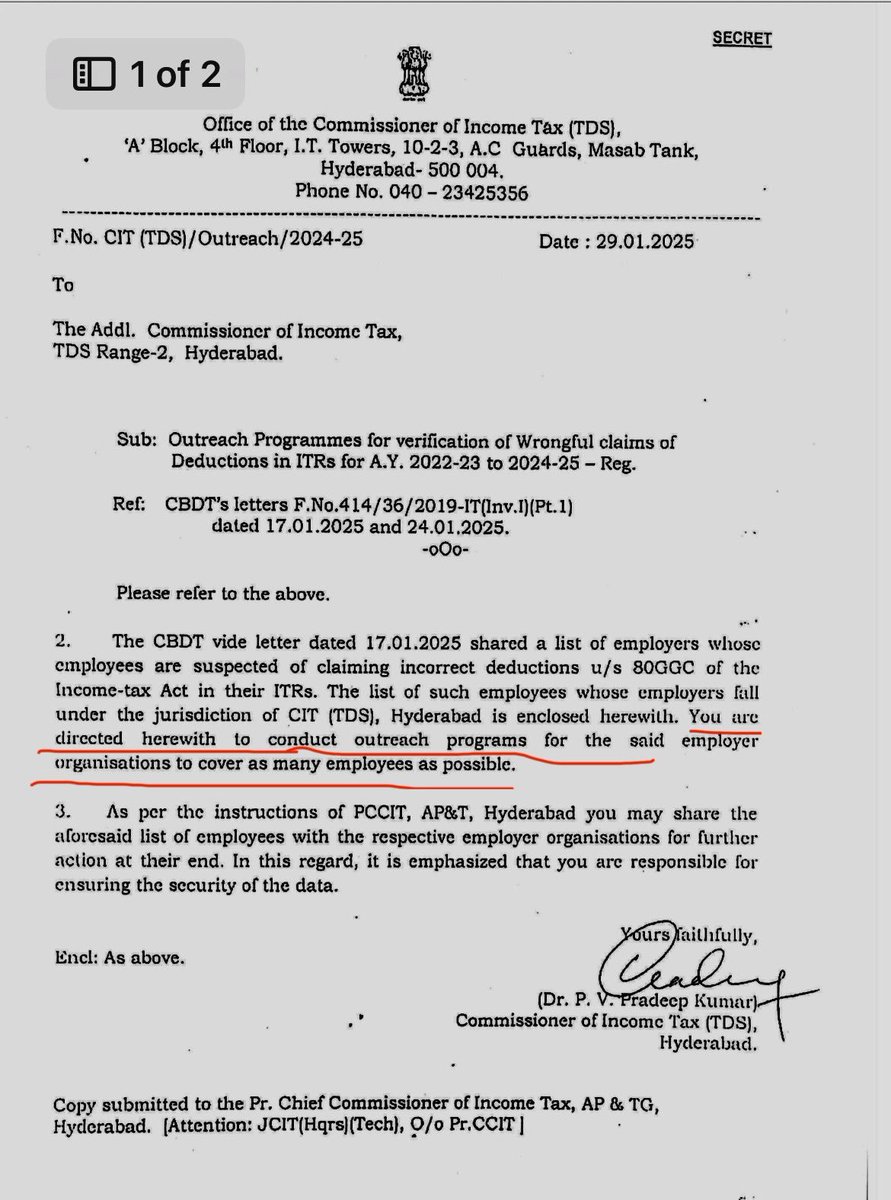 CA Akhil Pachori (@akhilpachori) on Twitter photo Turns out, this is an Outreach program for verification of 3 years.
It will happen in every corner of the country.
Source: <a href="/ajayguptaca/">Ajay Gupta</a> Turns out, this is an Outreach program for verification of 3 years.
It will happen in every corner of the country.
Source: <a href="/ajayguptaca/">Ajay Gupta</a>