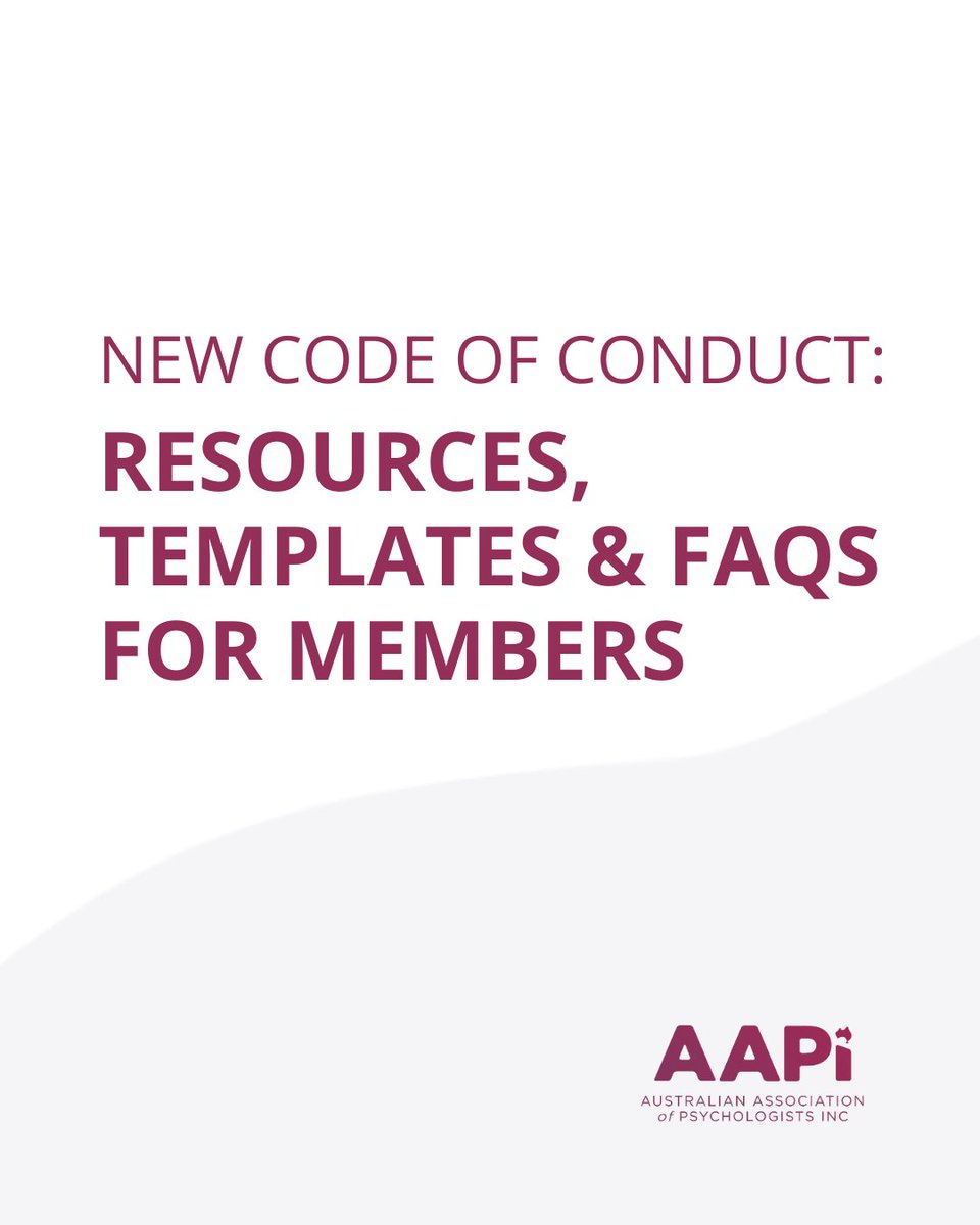AAPi has developed a comprehensive set of resources, templates, FAQs, and an introductory webinar to support members with the new Code of Conduct taking effect on 1 December 2025: ow.ly/mQwj50W8NeP