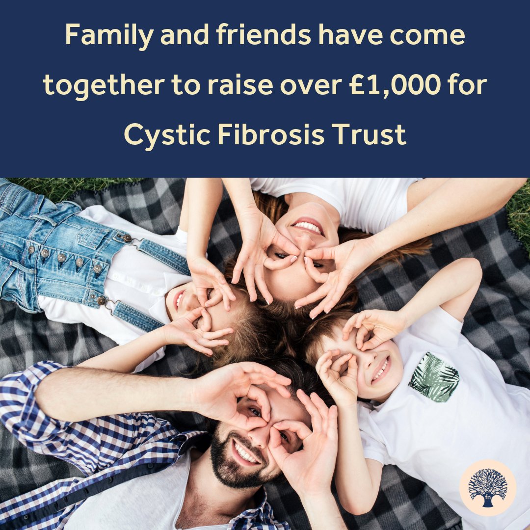 More than £1,000 has been collected for the Cystic Fibrosis Trust by family and friends in memory of their loved one. Thank you. <a href="/cftrust/">Cystic Fibrosis Trust</a>
#Donate #Donations #Charity #CysticFibrosis #ThankYou