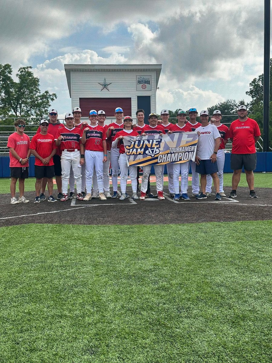 Congrats Indiana Thunder 16U USSSA JUNE JAM CHAMPIONS!