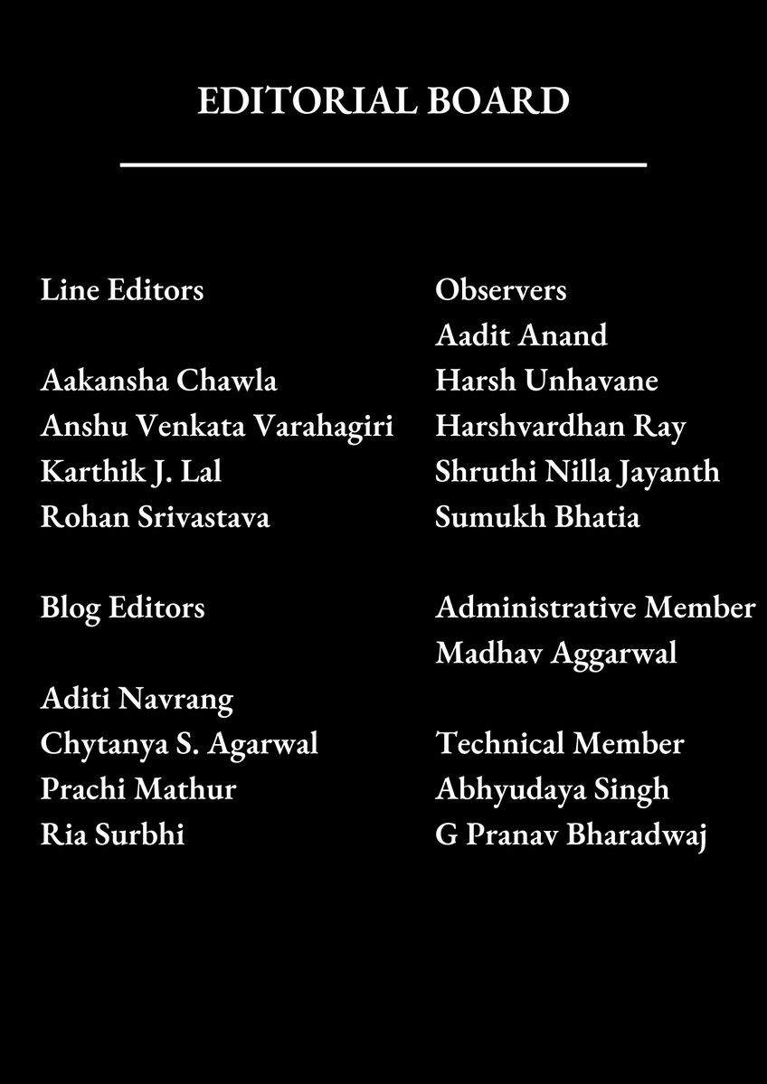 ijltnls's tweet photo. Volume 19 (2) of the Indian Journal of Law &amp; Technology is out now! Dive into the latest insights at the nexus of law and technology. Visit https://t.co/jP2W5GL8em to explore. #techlaw #TMT #techpolicy #NLSIU https://t.co/oOajeiMJDx