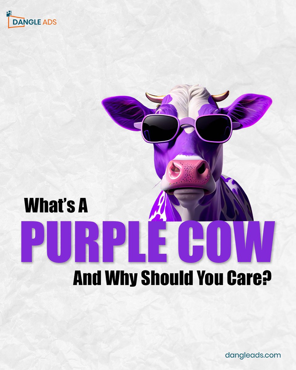 Dangle_Ads's tweet image. Why fit in when you can be the Purple Cow?💜

Stand out. Be remarkable. Swipe to find out more.

⚡Follow for more ideas that break the noise.

#thepurplecow #coolhacks #socialmediagrowth #sethgodin #marketingtips #trendingtips #tweets