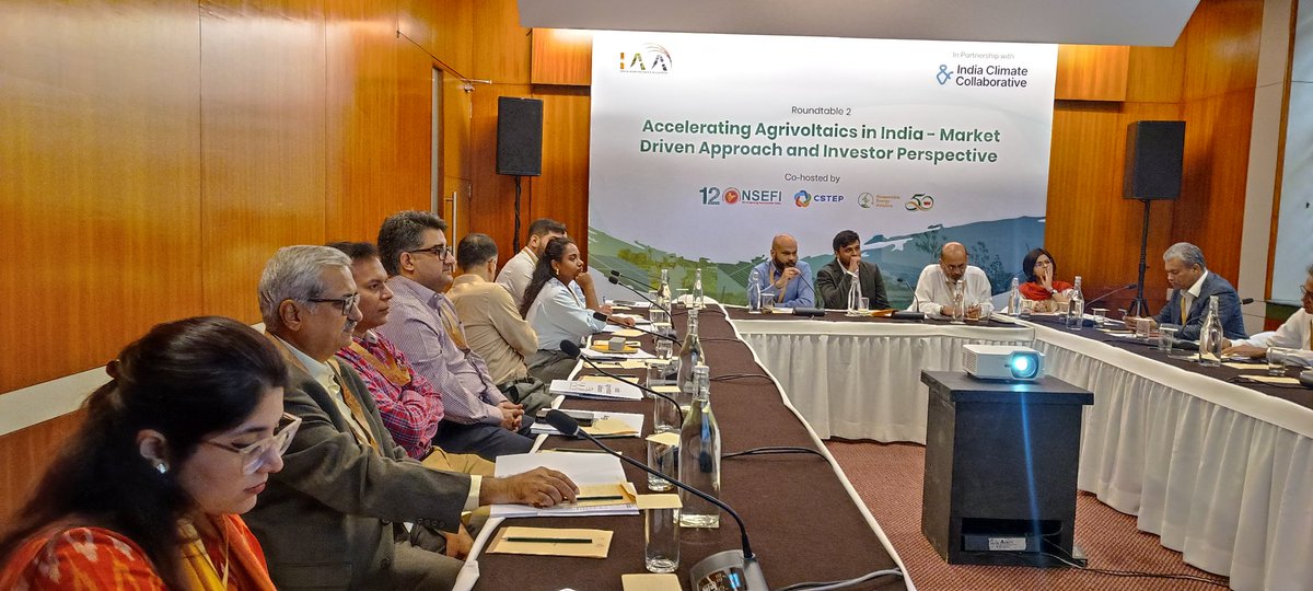 India Agrivoltaics Alliance tweet media
