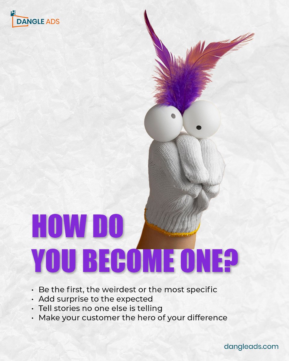 Dangle_Ads's tweet image. Why fit in when you can be the Purple Cow?💜

Stand out. Be remarkable. Swipe to find out more.

⚡Follow for more ideas that break the noise.

#thepurplecow #coolhacks #socialmediagrowth #sethgodin #marketingtips #trendingtips #tweets