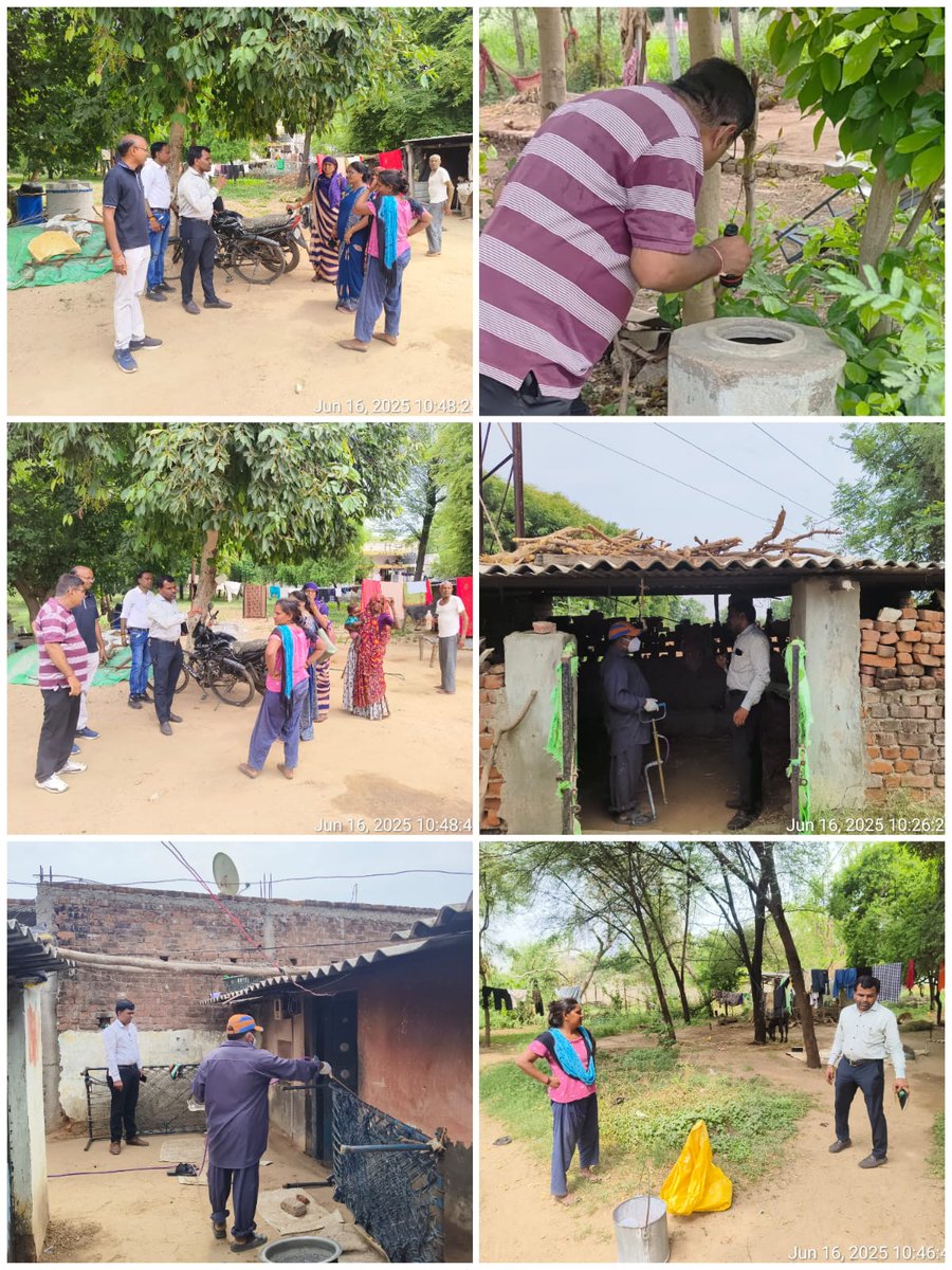 આજ રોજ કોટડી ખાતે જિલ્લા કક્ષાથી આવેલ સુપરવાઈઝરશ્રી જયેશભાઈ પટેલ, દીપકભાઈ પટેલ દ્વારા જાહેર આરોગ્ય વિશે ચર્ચા કરેલ. NVBDCP પ્રોગ્રામ વિશે લોકોને આરોગ્ય શિક્ષણ આપેલ. પોરાનાશક કામગીરી નું સુપરવિઝન કરેલ.

AAM.  KOTDI
PHC. PILVAI