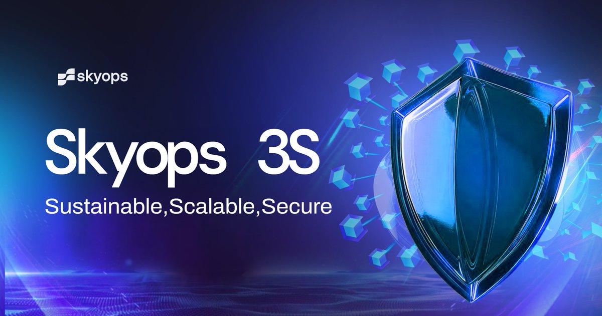 At Skyops, we don’t just build infrastructure, we engineer the future.

Introducing the 3S backbone of Skyops:
🔹 Sustainable – Designed to optimize idle GPU power.
🔹 Scalable – Built for massive workloads and global expansion without compromise.
🔹 Secure – Fortified with