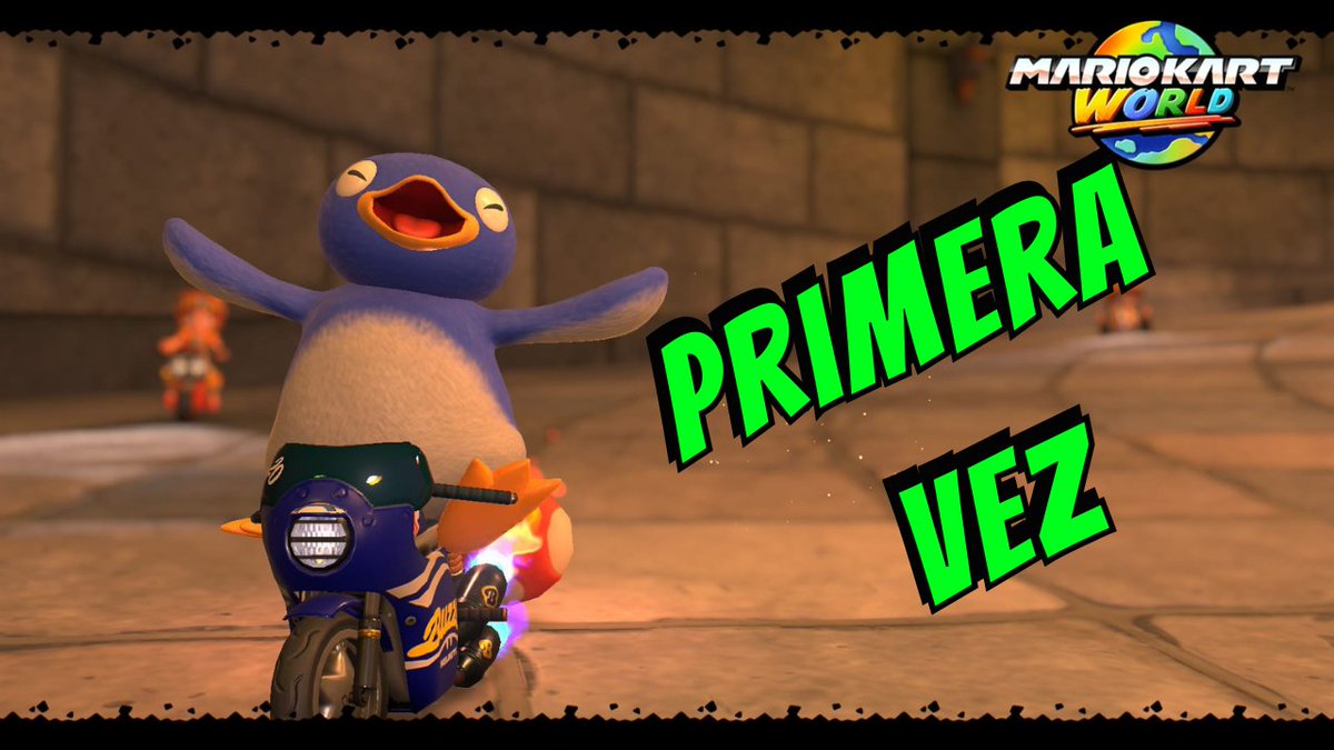 Primer video de #MarioKartWorld  en el canal

youtu.be/0VUpcX6cCYo?si…