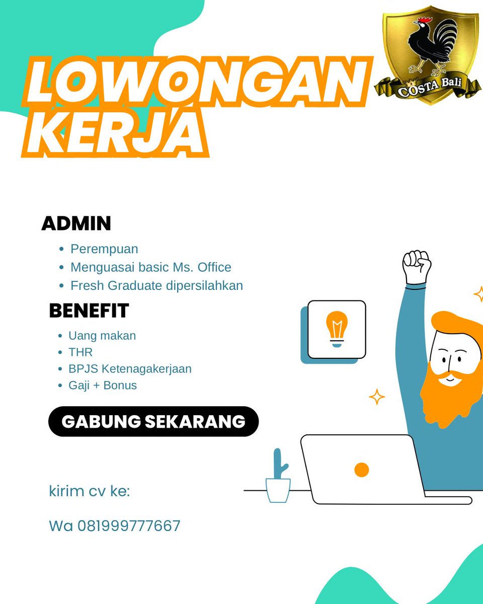 Lowongan Kerja BALI (@baliloker) on Twitter photo 
