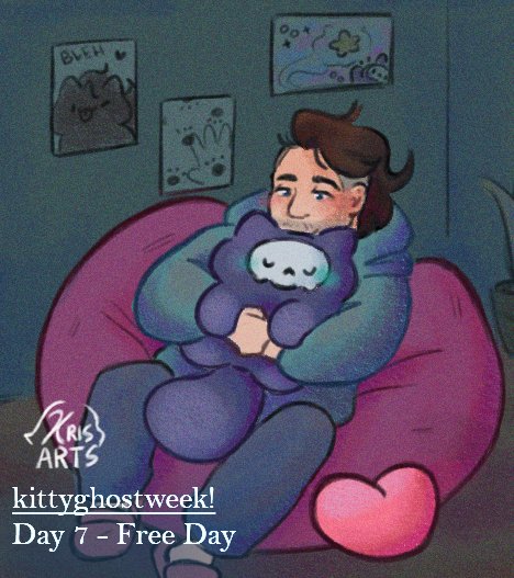 xrisarts's tweet photo. #kittyghostweek | Day 7 - Free Day
Belated again..๐ฅน๐ฅน but finally done!!
Finishing off with them just chilling ๐ฅบ๐ https://t.co/gMhd5uUjyp