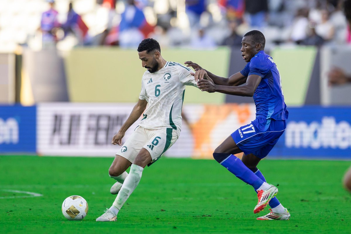 الحمد لله 
الف مبروك الفوز و البداية الإيجابية للأخضر في الكأس الذهبية والقادم اجمل بإذن الله 

#السعودية_هايتي