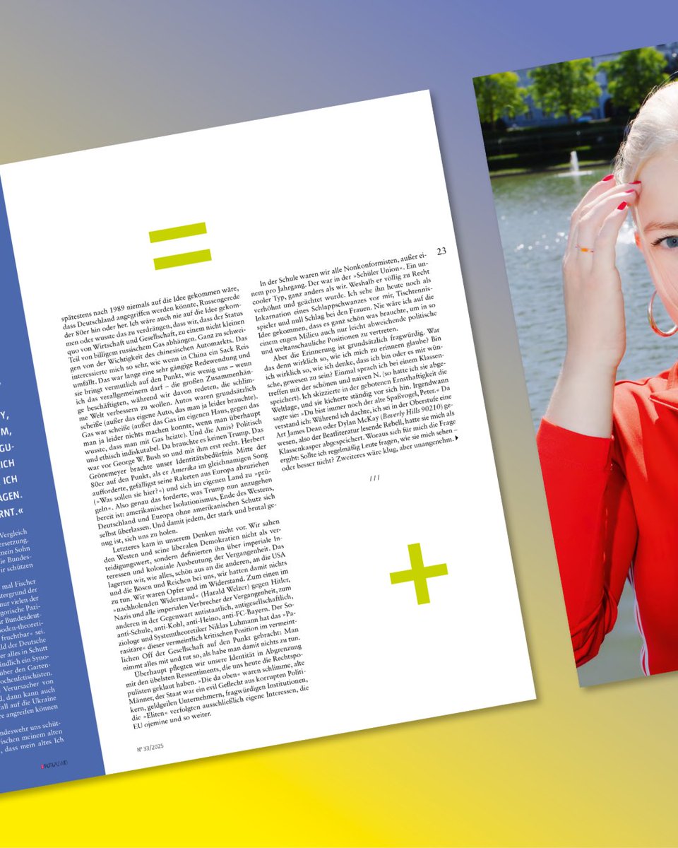 👀 Der Blick ins Heft! Die neue Ausgabe der taz FUTURZWEI ist jetzt erhältlich!

Mit: Aladin El-Mafaalani, Maja Göpel, Wolf Lotter, Jette Nietzard, Richard David Precht u. v. m.

Vielen Dank an alle Beteiligten! 

Jetzt bestellen über den Link: shop.taz.de/product_info.p…