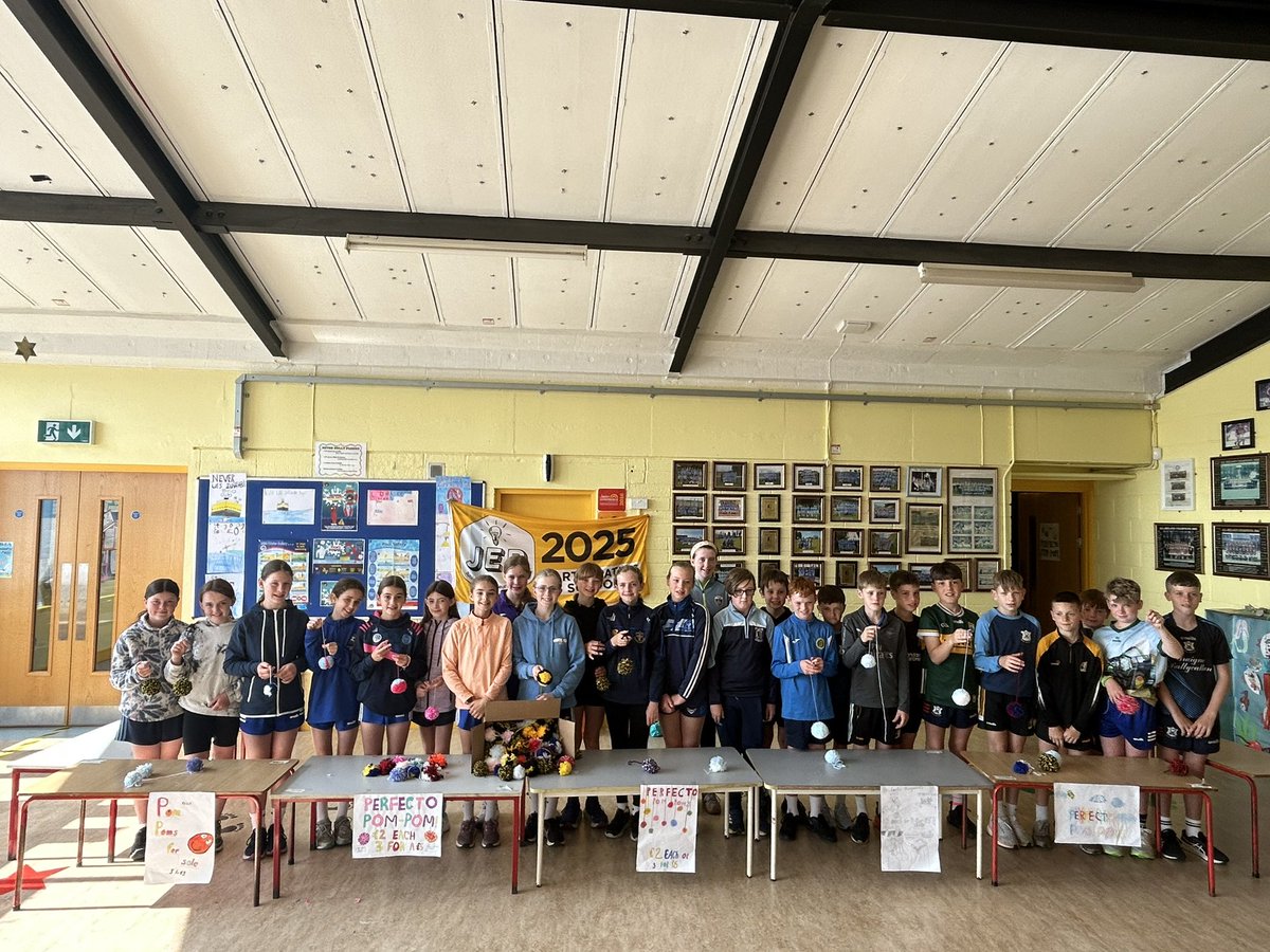 It’s Showcase Day for Rang 5’s JEP project today! Pom Pom’s at the ready! 🚀💰
