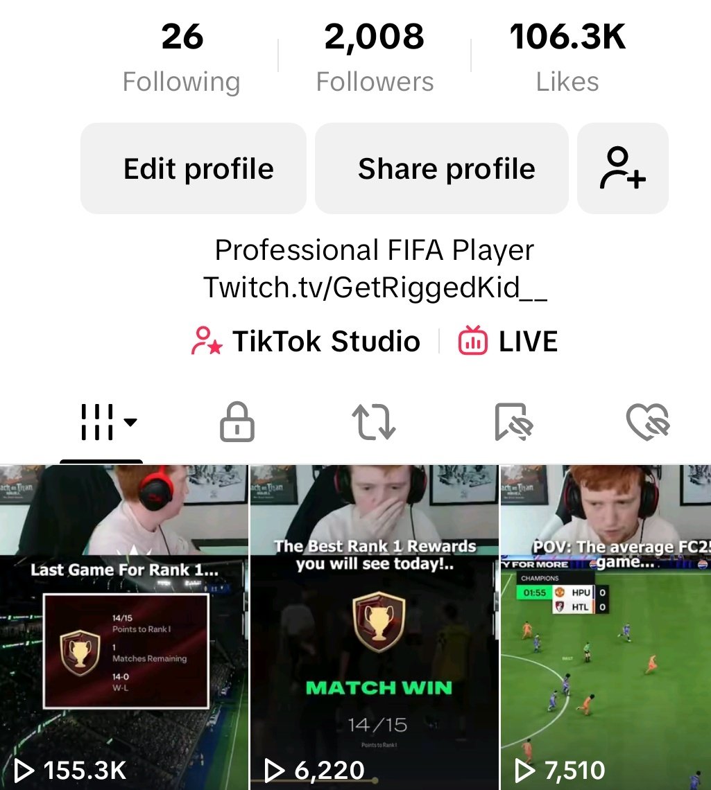 Aaron (@getriggedkid_) on Twitter photo Hit 2k on tiktok, not gonna take credit for it as its all <a href="/EditorPipz/">Editor pipz</a>. If anyone needs any form of content edited he's the ๐ Hit 2k on tiktok, not gonna take credit for it as its all <a href="/EditorPipz/">Editor pipz</a>. If anyone needs any form of content edited he's the ๐