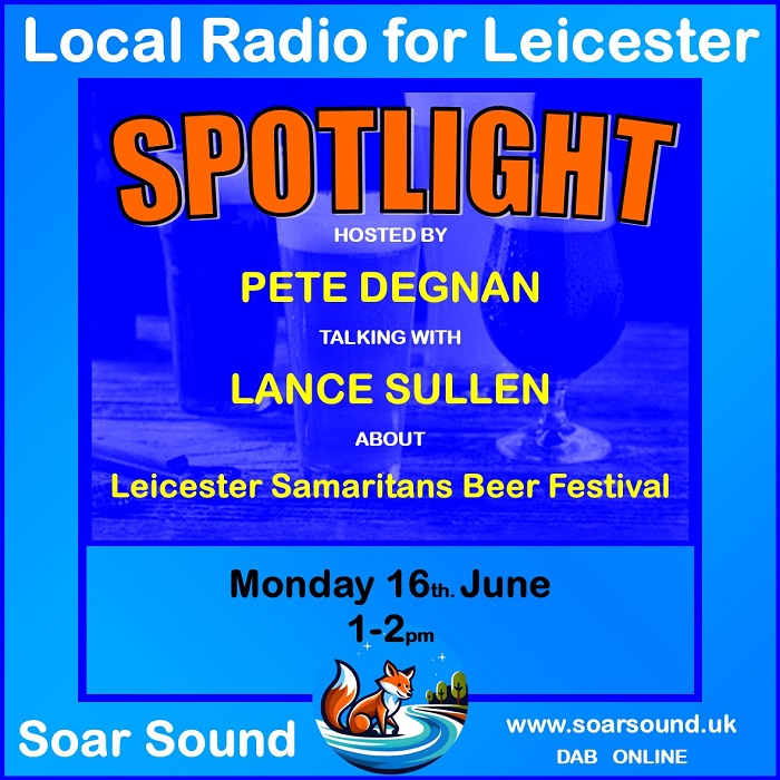 Leic58's tweet image. The #Spotlight show continues to deliver engaging and entertaining radio shows. Working with various local charities, community groups, and individuals aims to promote awareness to a wider audience and give thanks to volunteers who are the unsung heroes of voluntary work