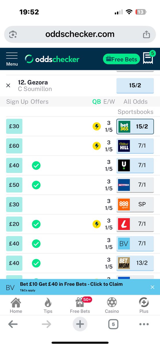Oh yes boom 💥 for yesterday French Oak winner. 1 bet advise 1 win….Discord loved it